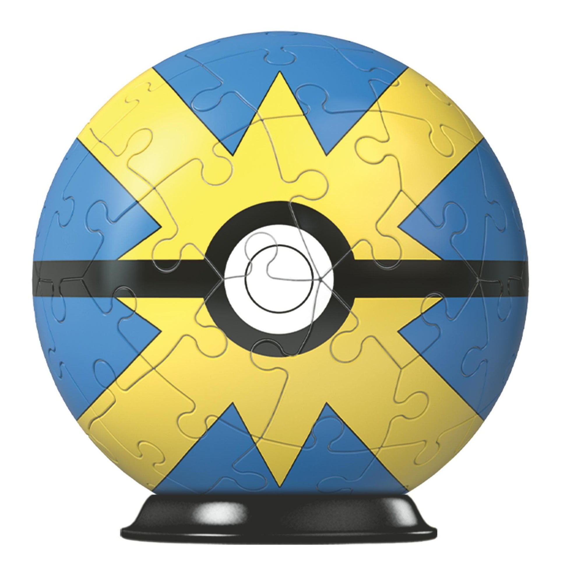 Toys 3D Puzzleball 54 pcs - Pokémon Quick Ball yellow-blue
