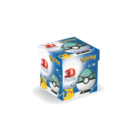 Toys 3D Puzzleball 54 pz - Pokémon Net Ball verde