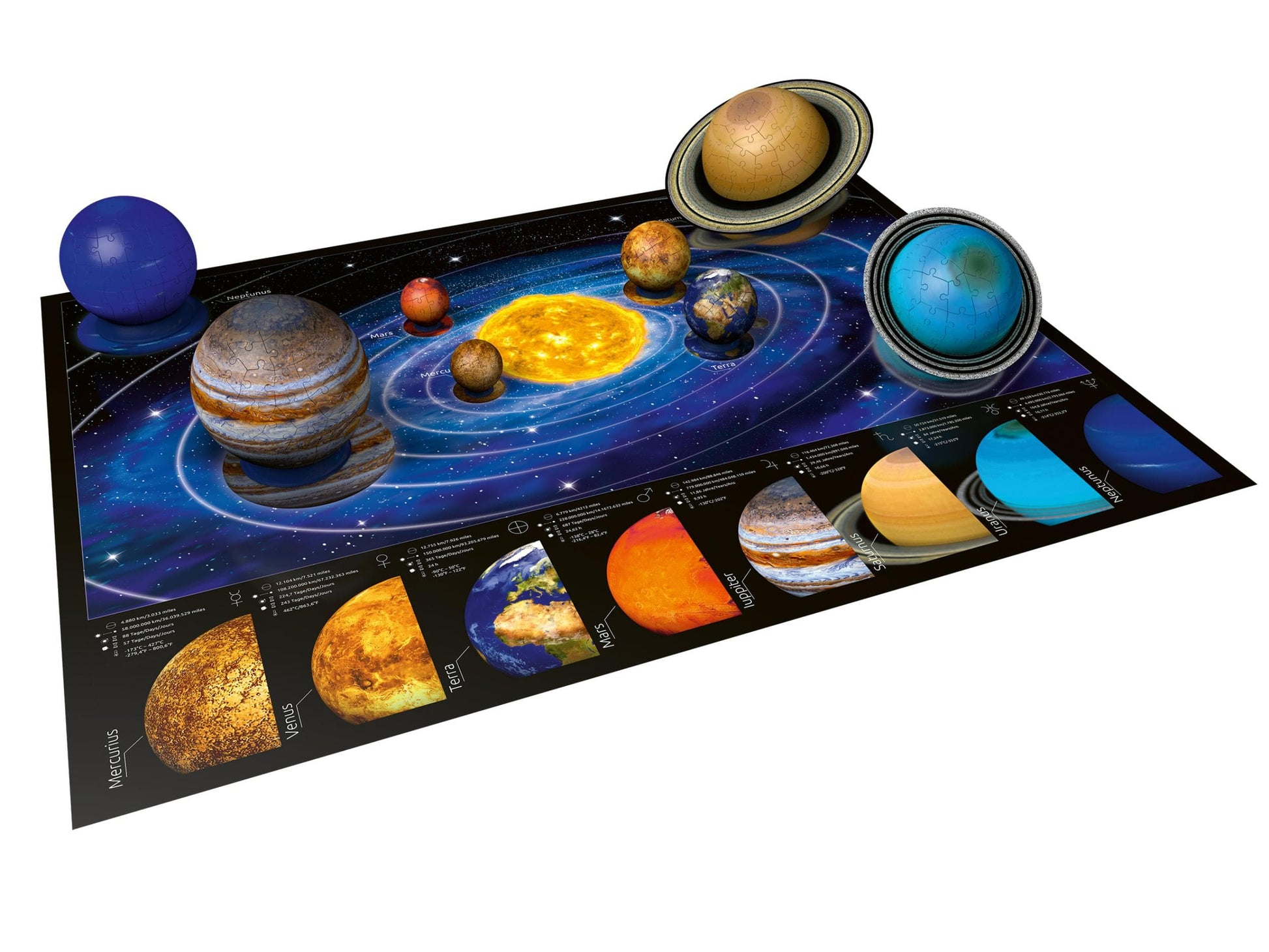 Toys 522 Piece 3D Puzzle - The Solar System