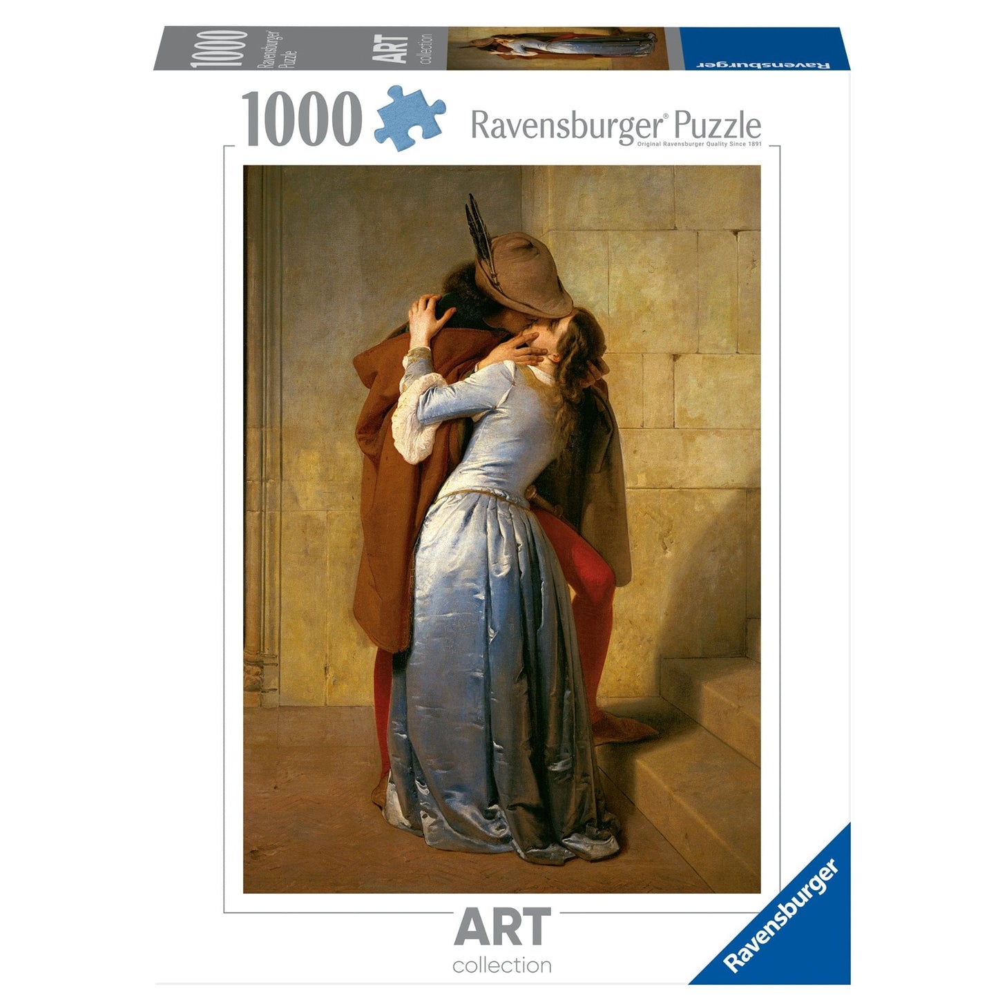 Toys 1000 Piece Puzzle - Art Collection: Hayez, The Kiss