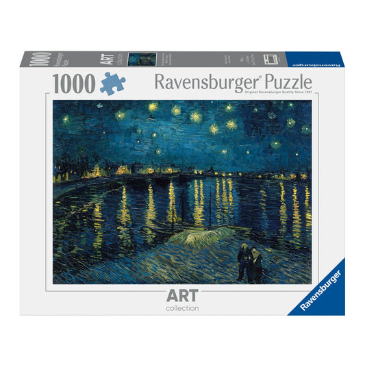 1000 Piece Puzzle - Art Collection: Van Gogh, Starry Night