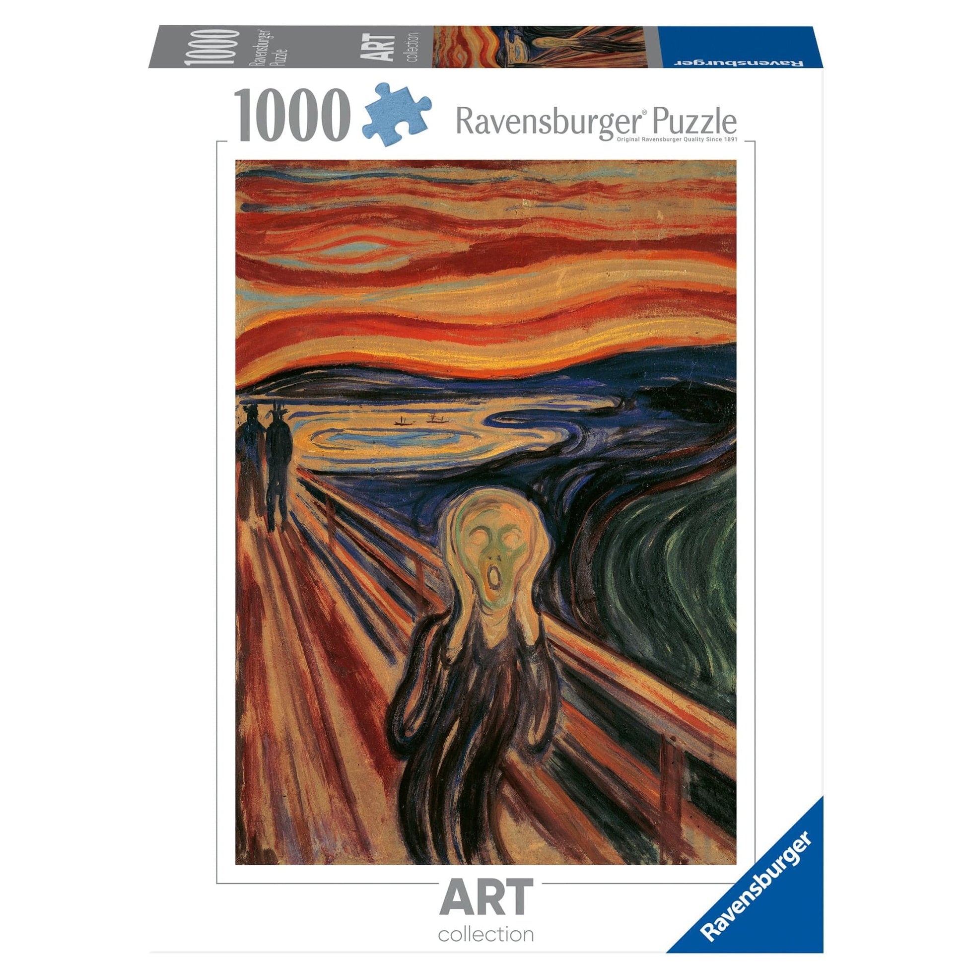 Toys 1000 Piece Puzzle - Art Collection: Munch, The Scream