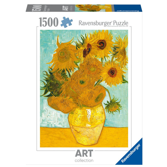 Toys 1500 Piece Puzzle - Van Gogh: Vase with Sunflowers