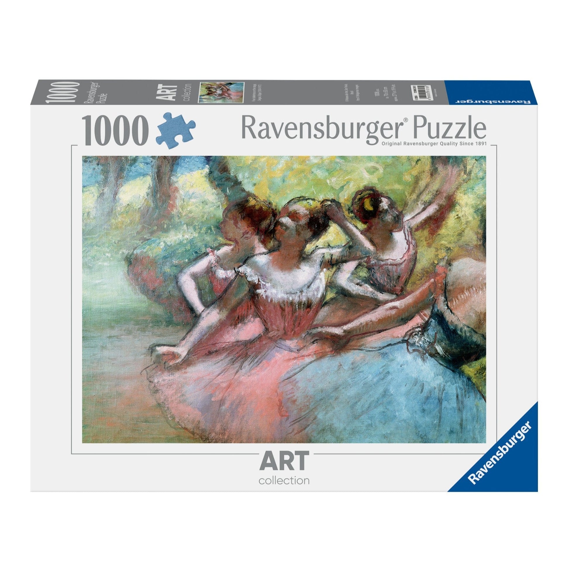 Toys Puzzle da 1000 Pezzi - Art Collection: Degas, Four Ballerinas on the Stage