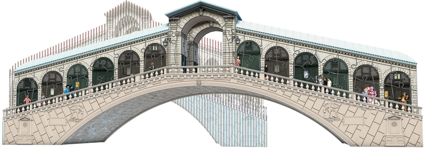 Toys 216 Piece 3D Puzzle - Rialto Bridge