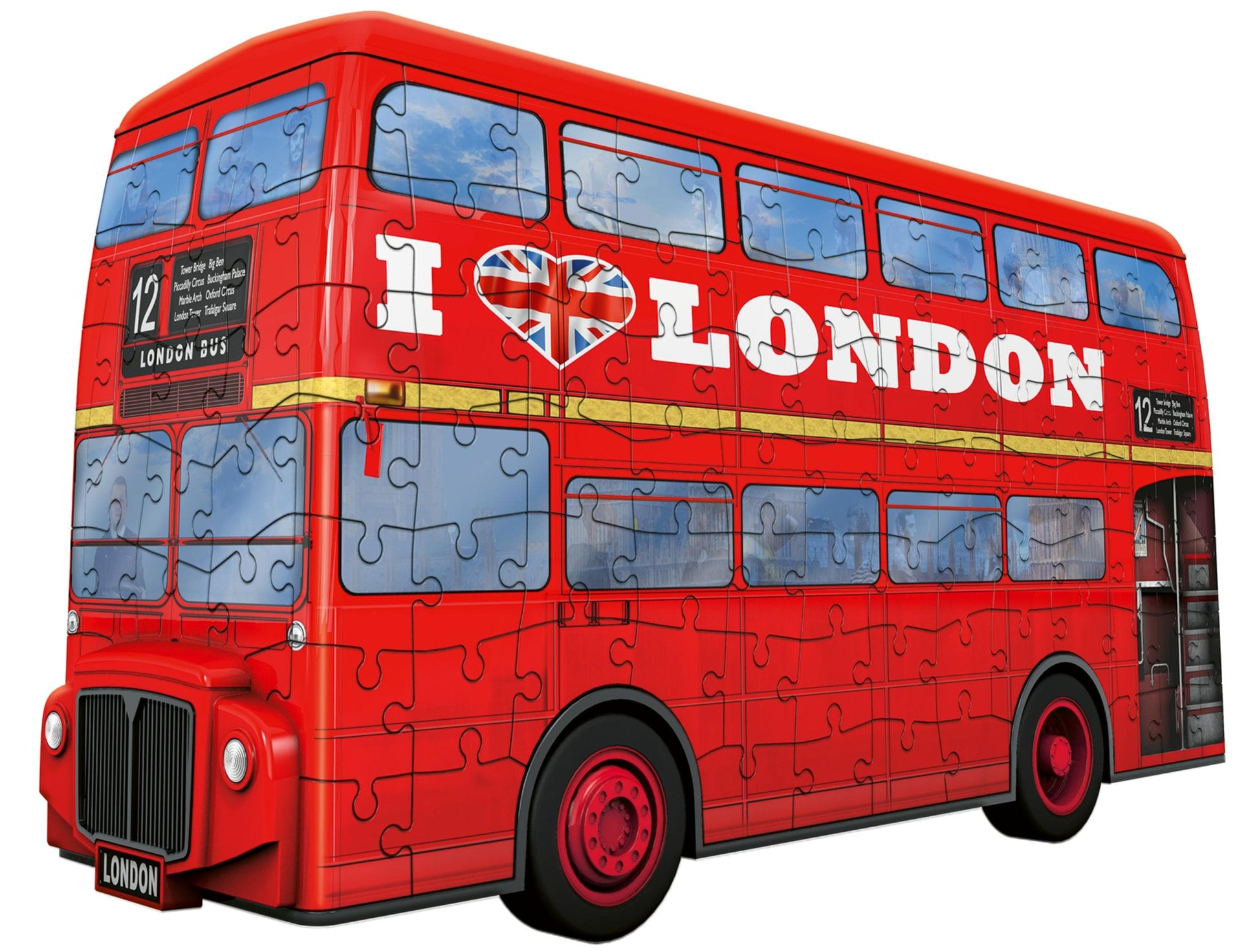 Toys 3D Puzzle Midi Series - London Bus