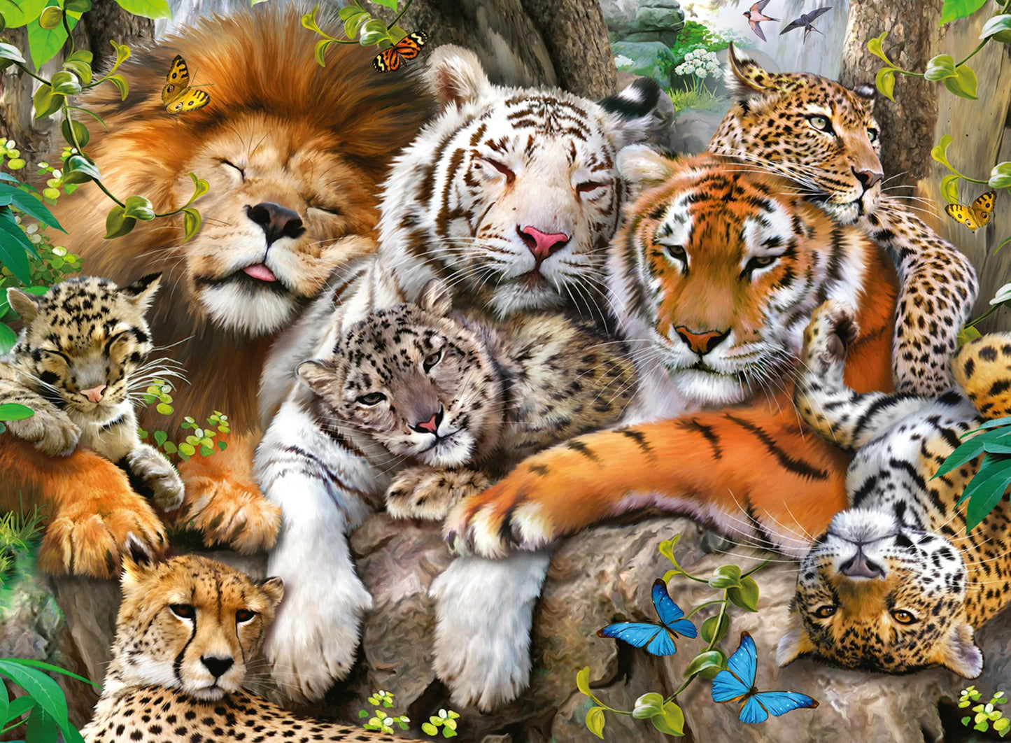 Toys 200 Piece XXL Puzzle - Big Cats