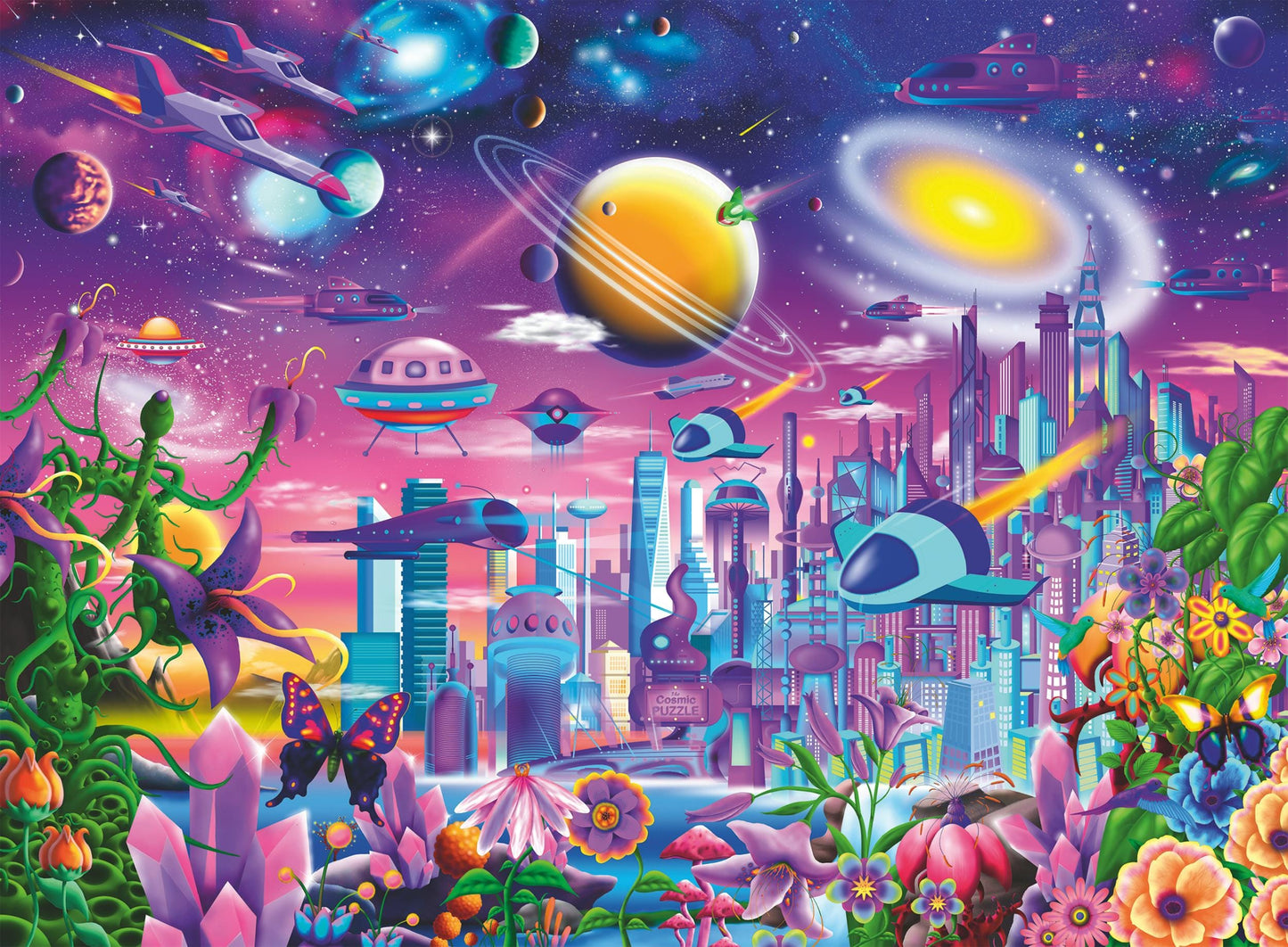 Toys 200 Piece XXL Puzzle - Cosmic City