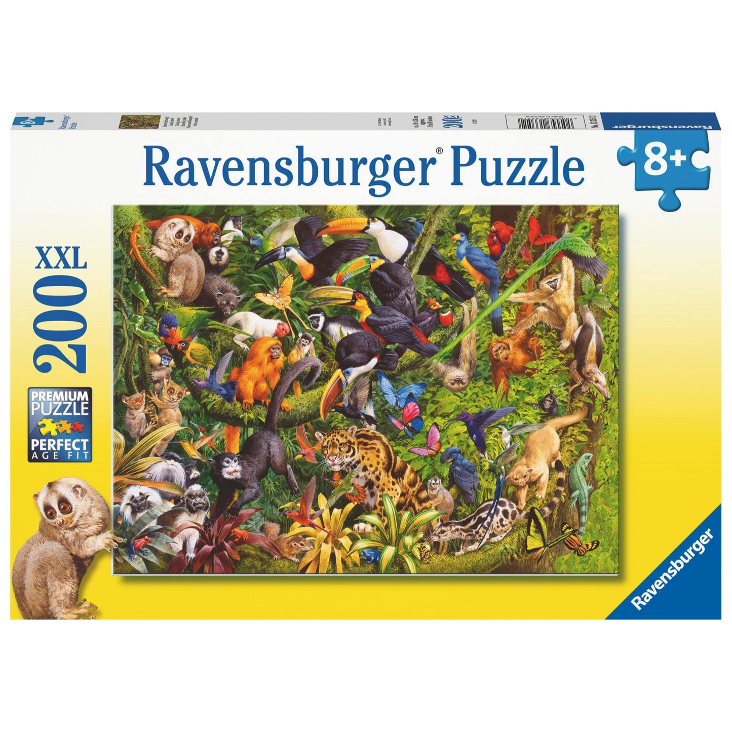 Toys 200 Piece XXL Puzzle - Lively Jungle