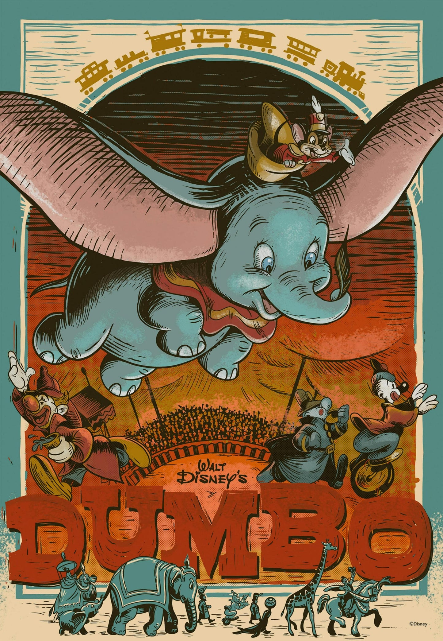 Toys Puzzle 300 pz - D100 - Dumbo