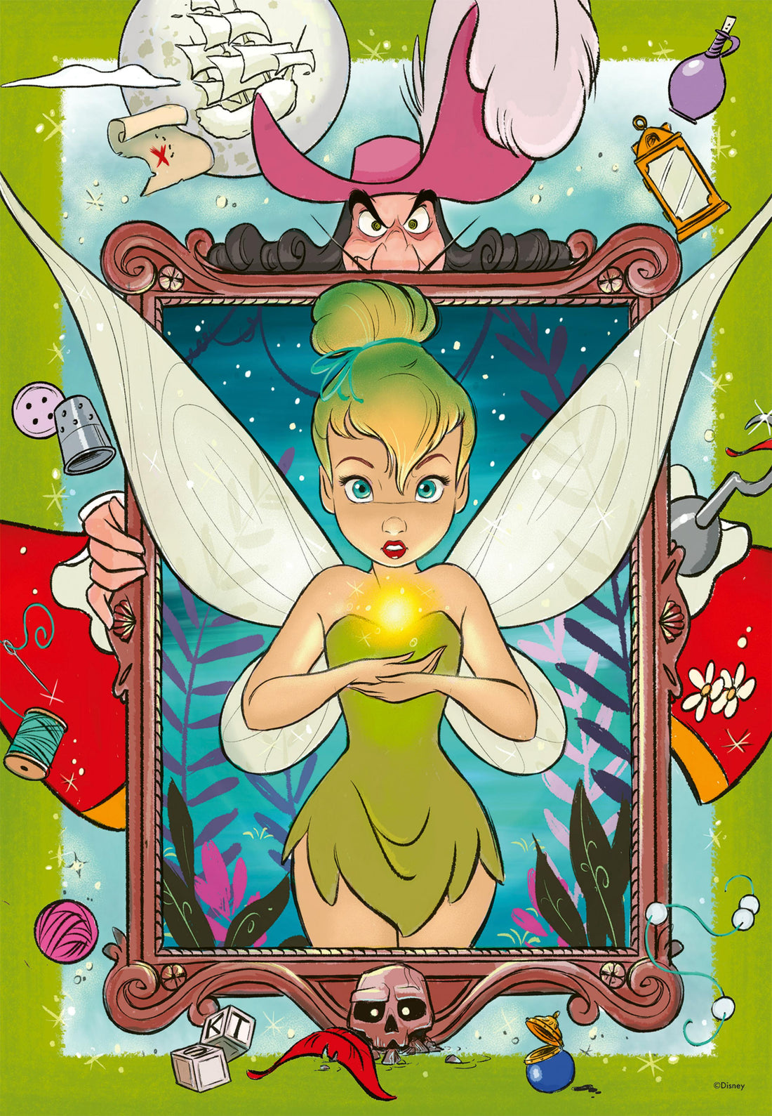 Puzzle 300 pcs - D100 - Tinkerbell