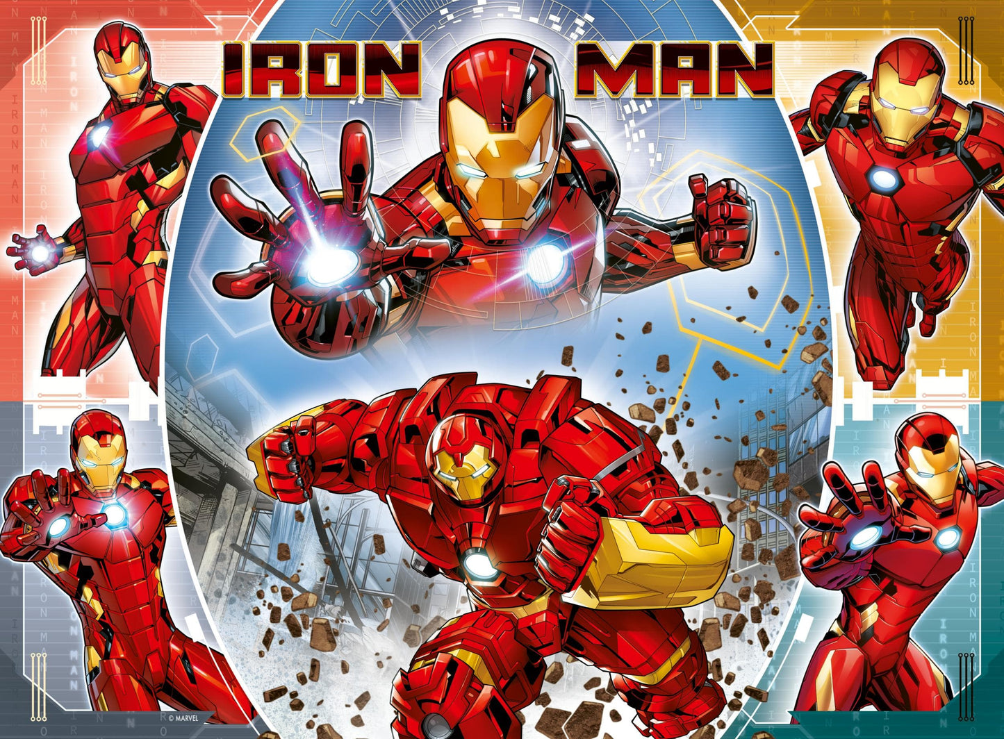 Toys Puzzle 100 pz. XXL - Marvel Iron Man