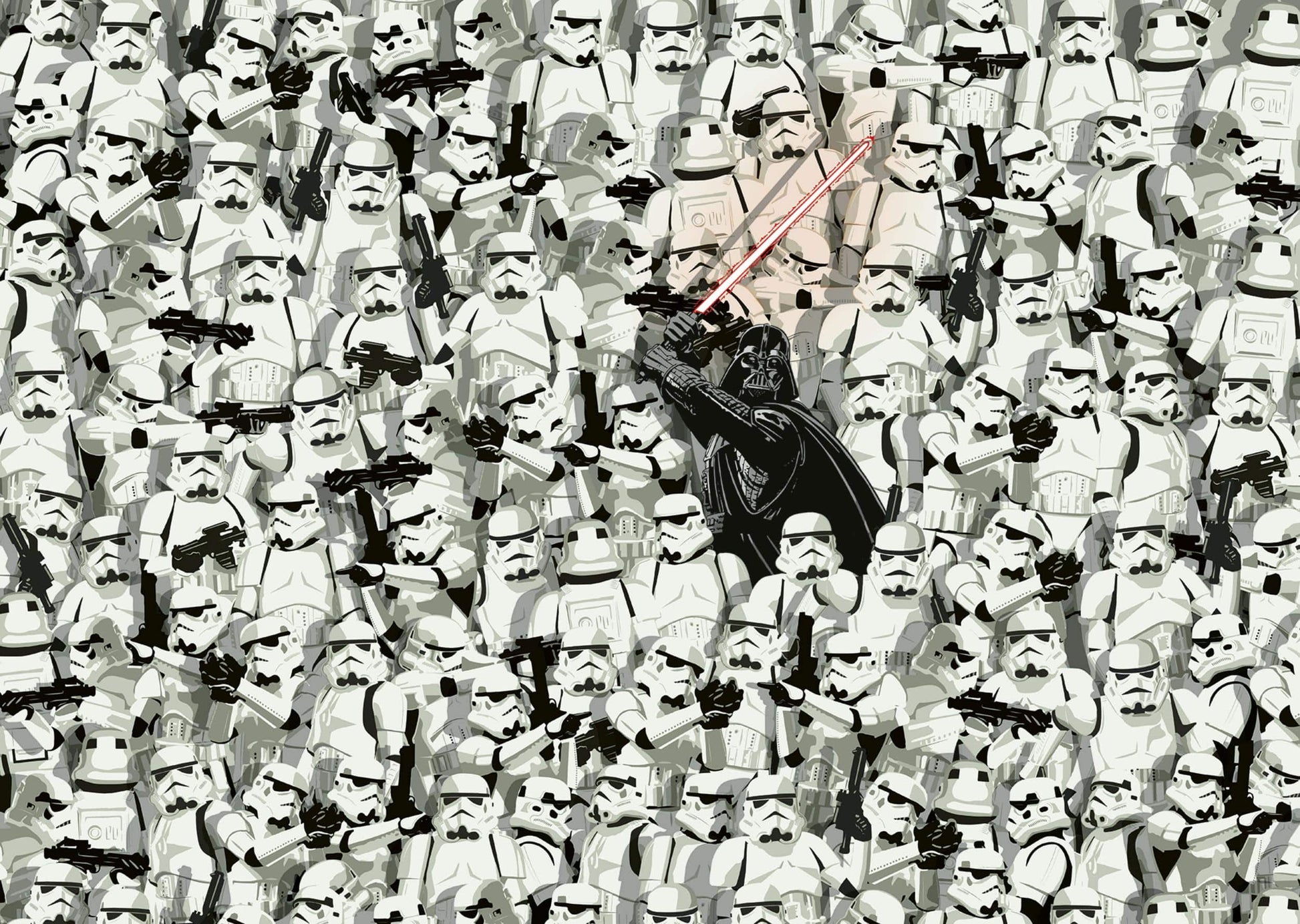 Toys 1000 Piece Puzzle - Challenge: Star Wars
