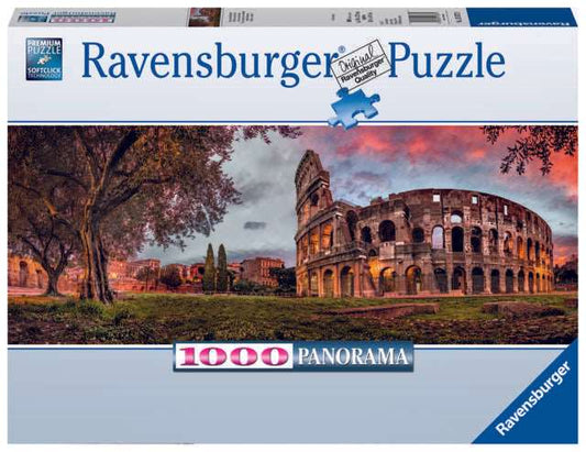 1000 Piece Panorama Puzzle Colosseum At Sunset - best price from Maltashopper.com RVB15077