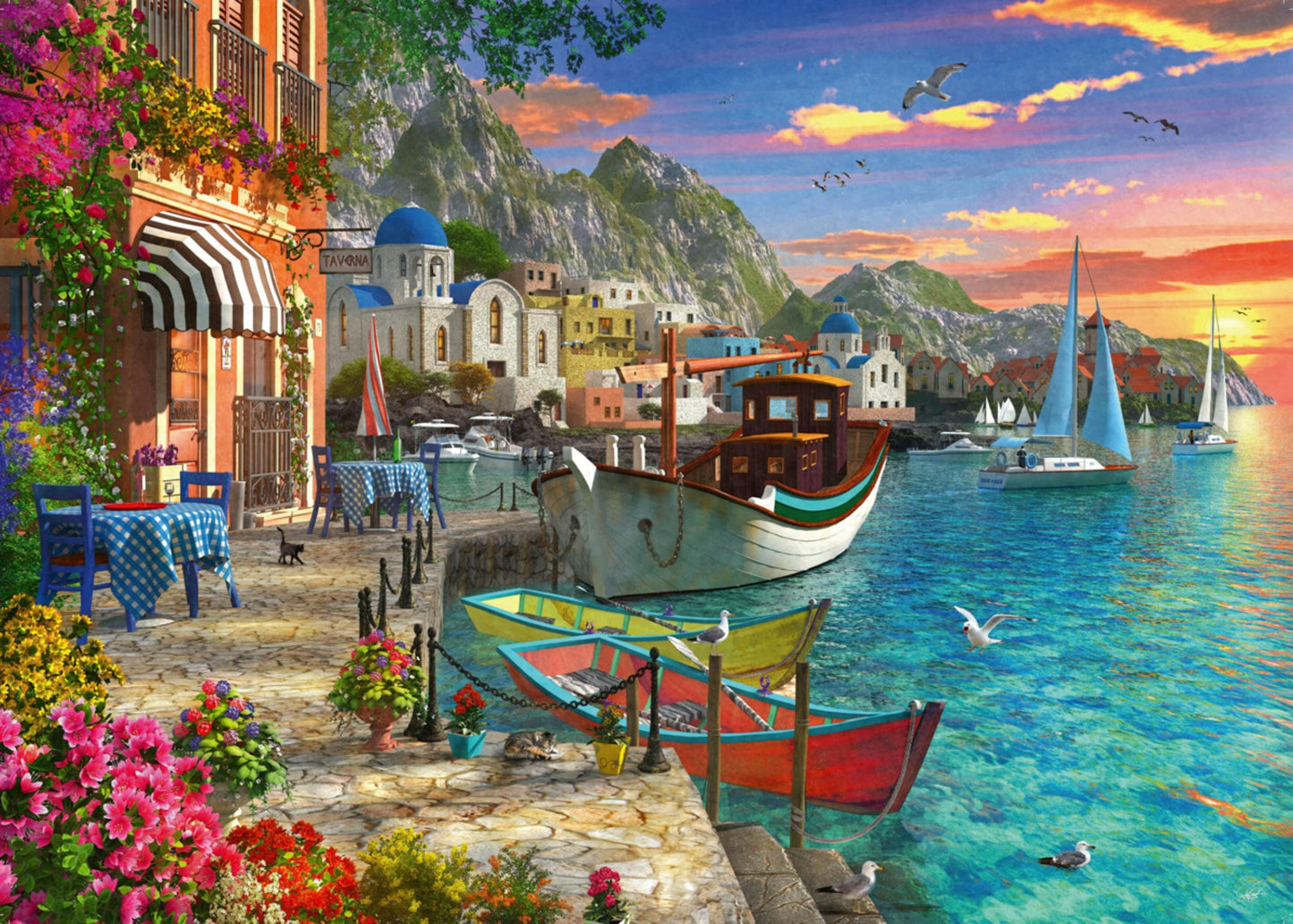 Toys 1000 Piece Jigsaw Puzzle - Wonderful Greece
