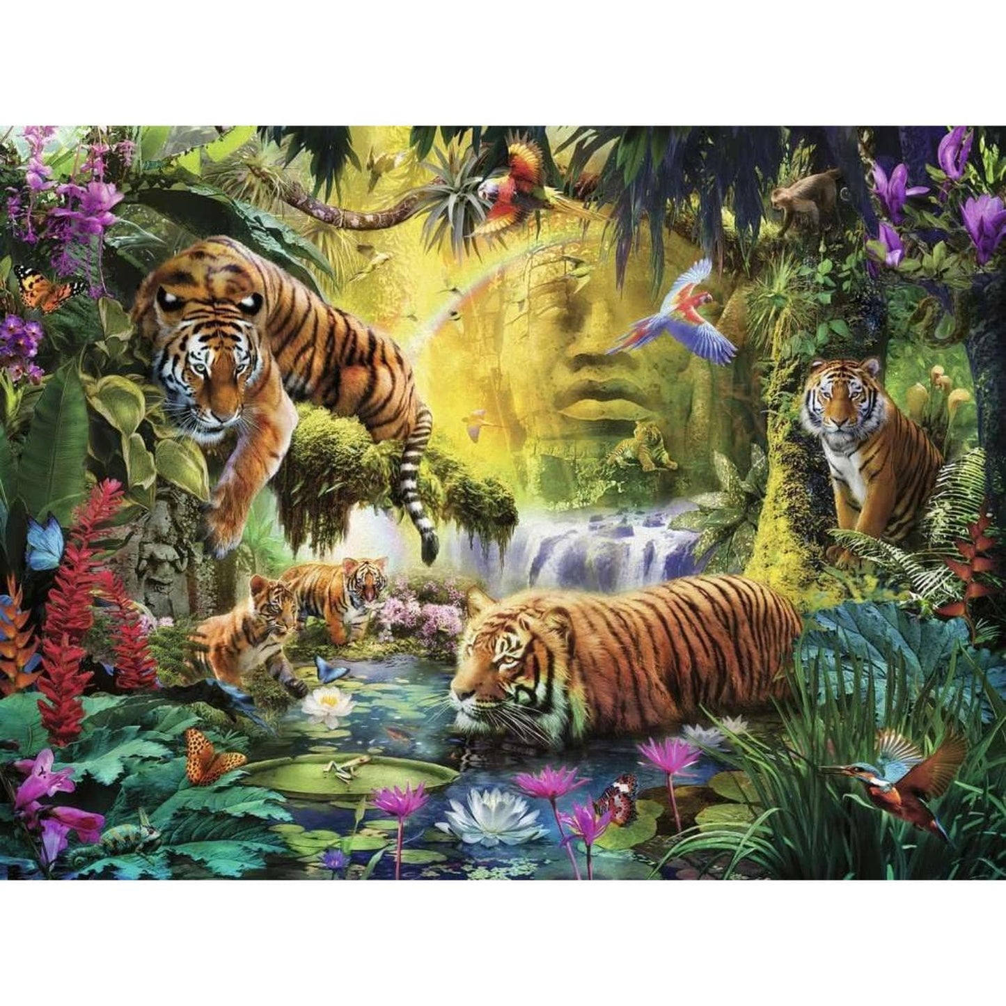 Toys 1500 Piece Puzzle - Idyll at the Waterhole