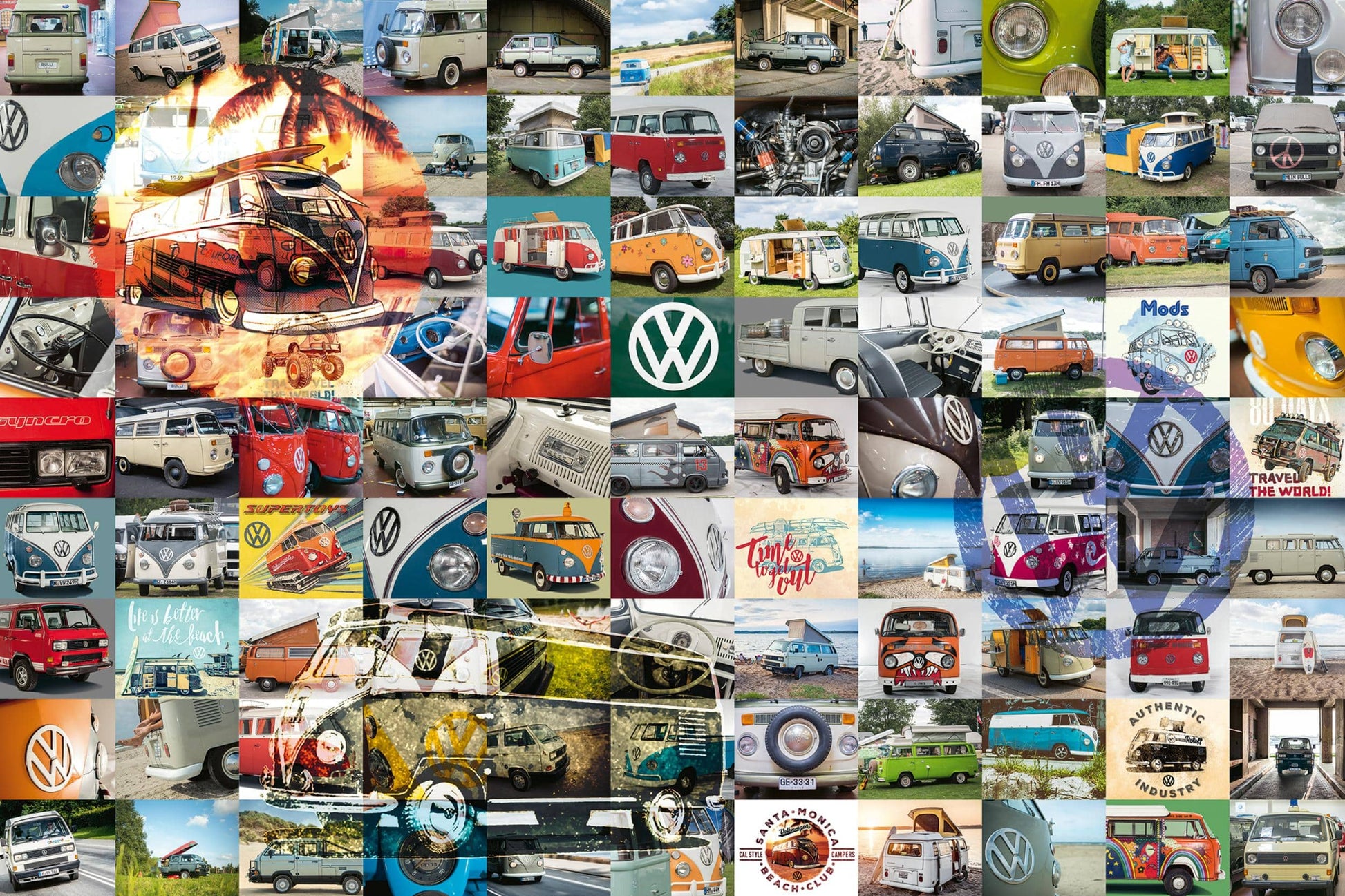 Toys 3000 Piece Puzzle - 99 Volkswagen