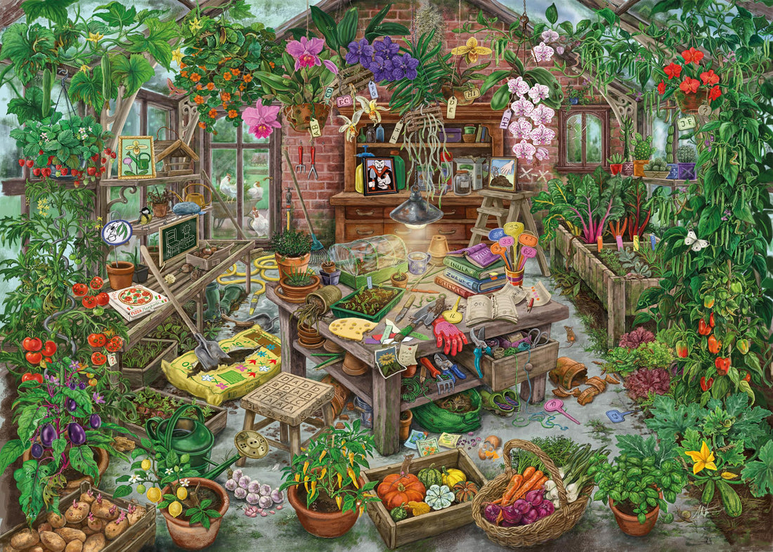 368 Piece Escape Puzzle - The Greenhouse