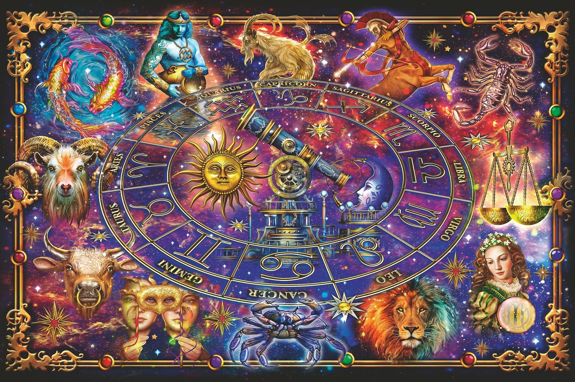 Toys 3000 Piece Puzzle - Zodíaco