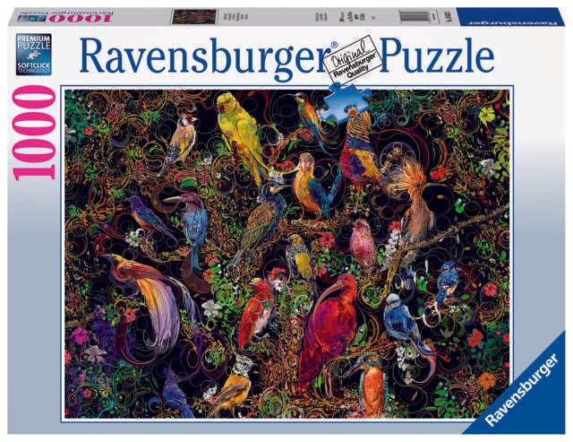 1000 Piece Puzzle Art Birds - best price from Maltashopper.com RVB16832