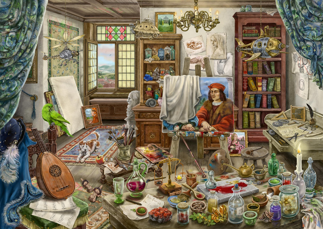 759 Piece Escape Puzzle - The Artist&#39s Atelier