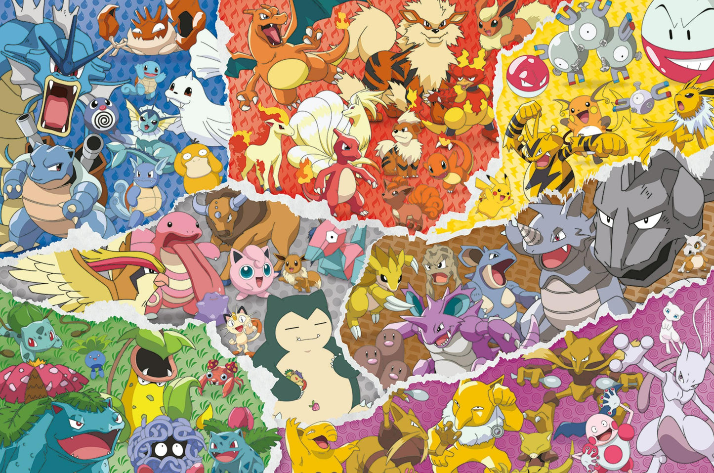 Toys Puzzle 5000 pz - Pokemon