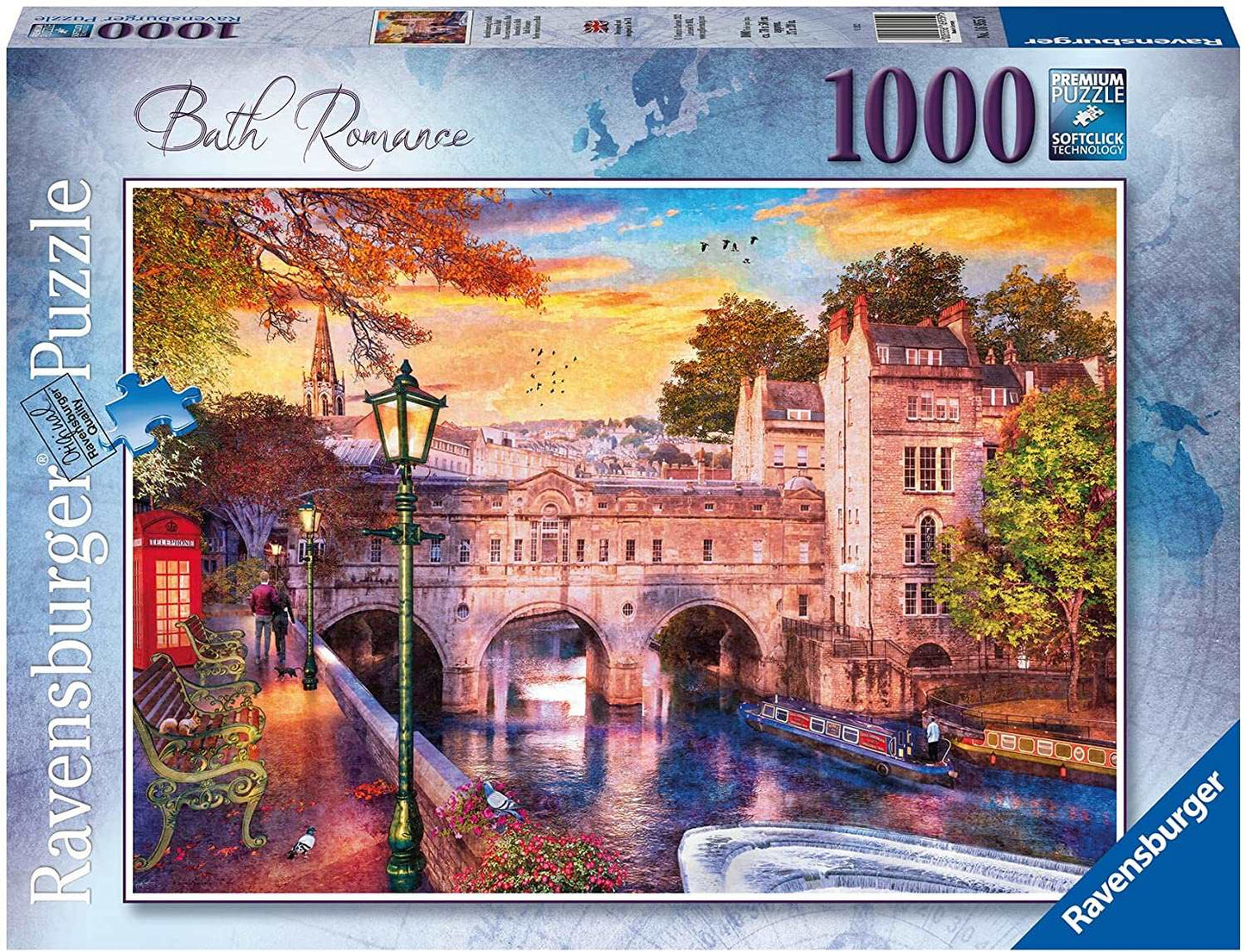 1000 Piece Puzzle A Romantic Evening In Bath - best price from Maltashopper.com RVB16955