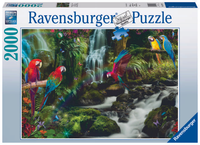 2000 Piece Puzzle - Parrot Paradise