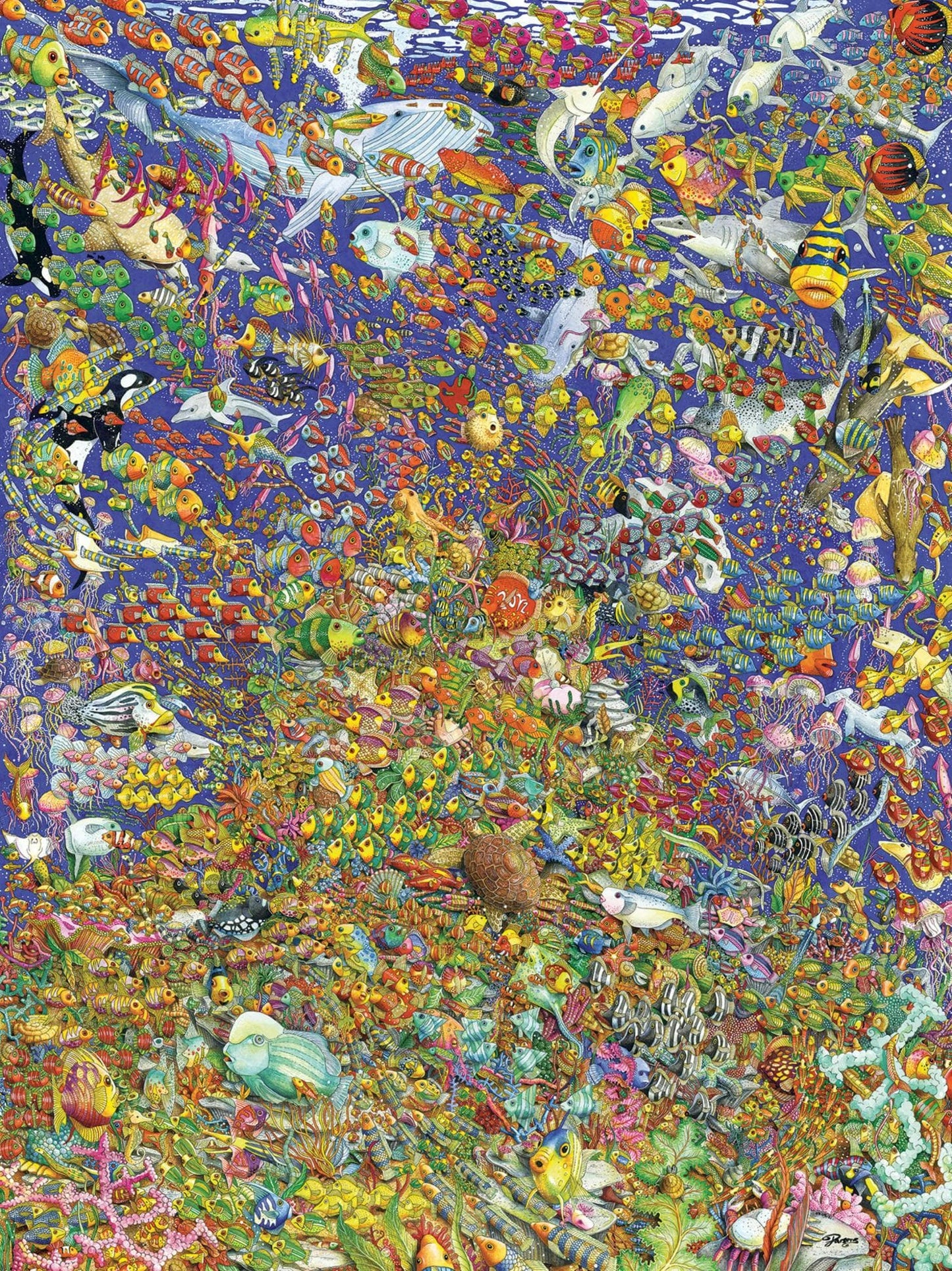 Toys 1500 Piece Puzzle - Rainbow of Pisces