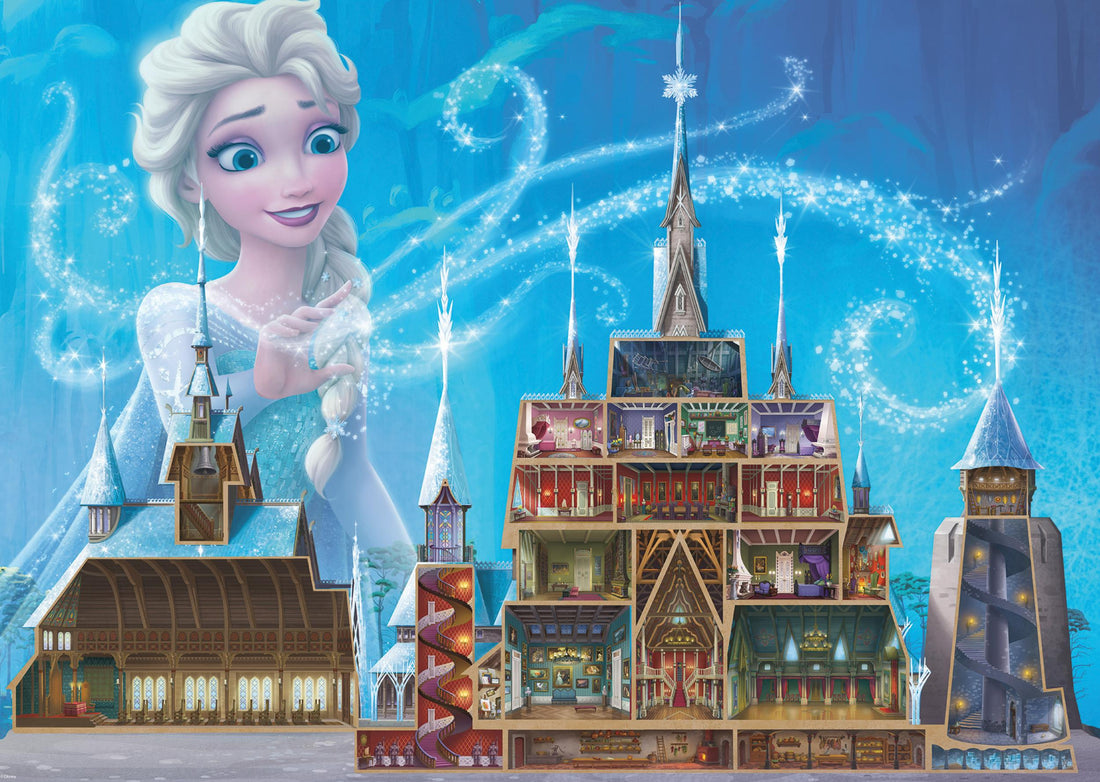 1000 Piece Jigsaw Puzzle - Disney Castles: Elsa