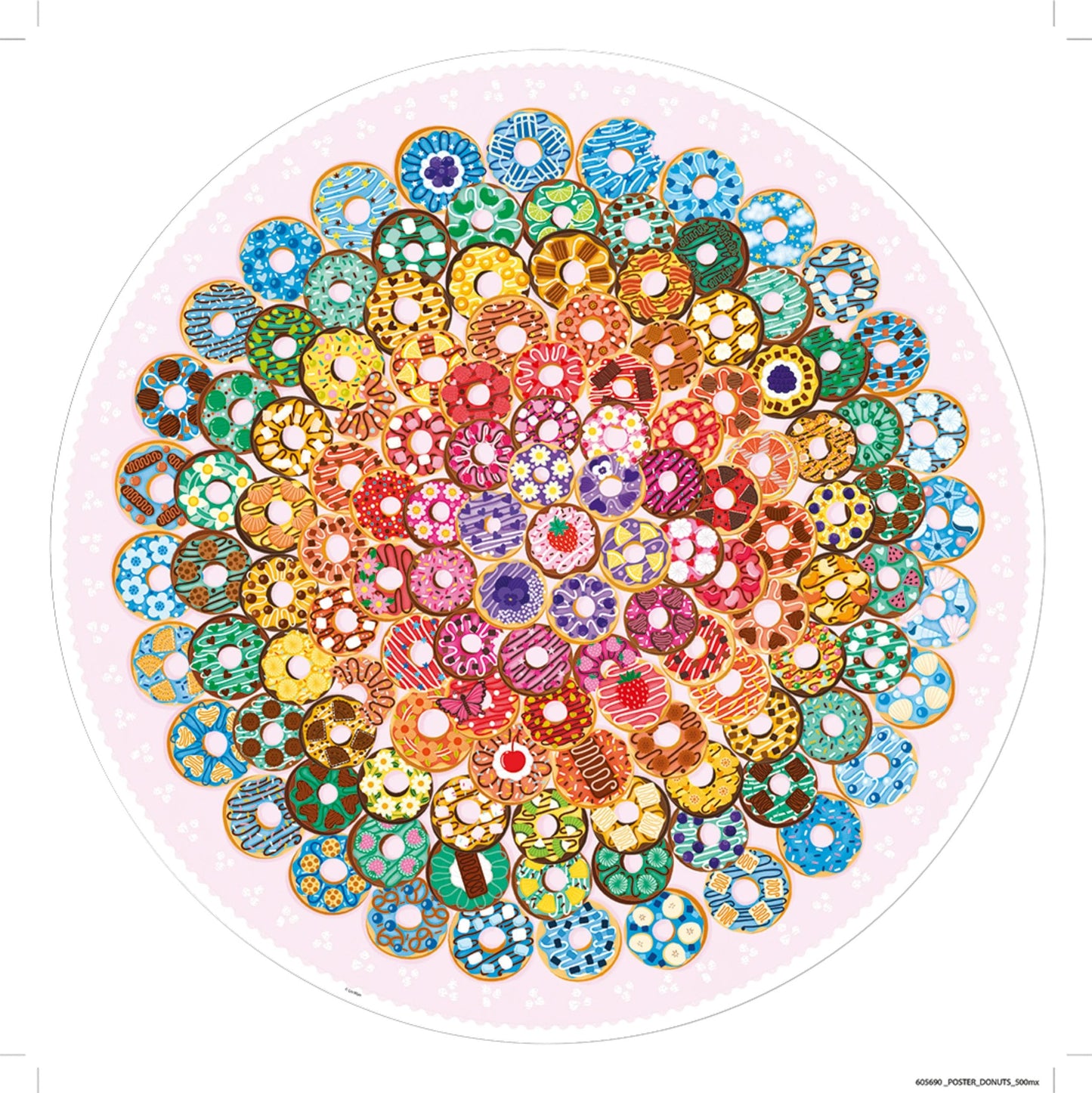 Toys Puzzle da 500 Pezzi - Circle of Colors: Donuts