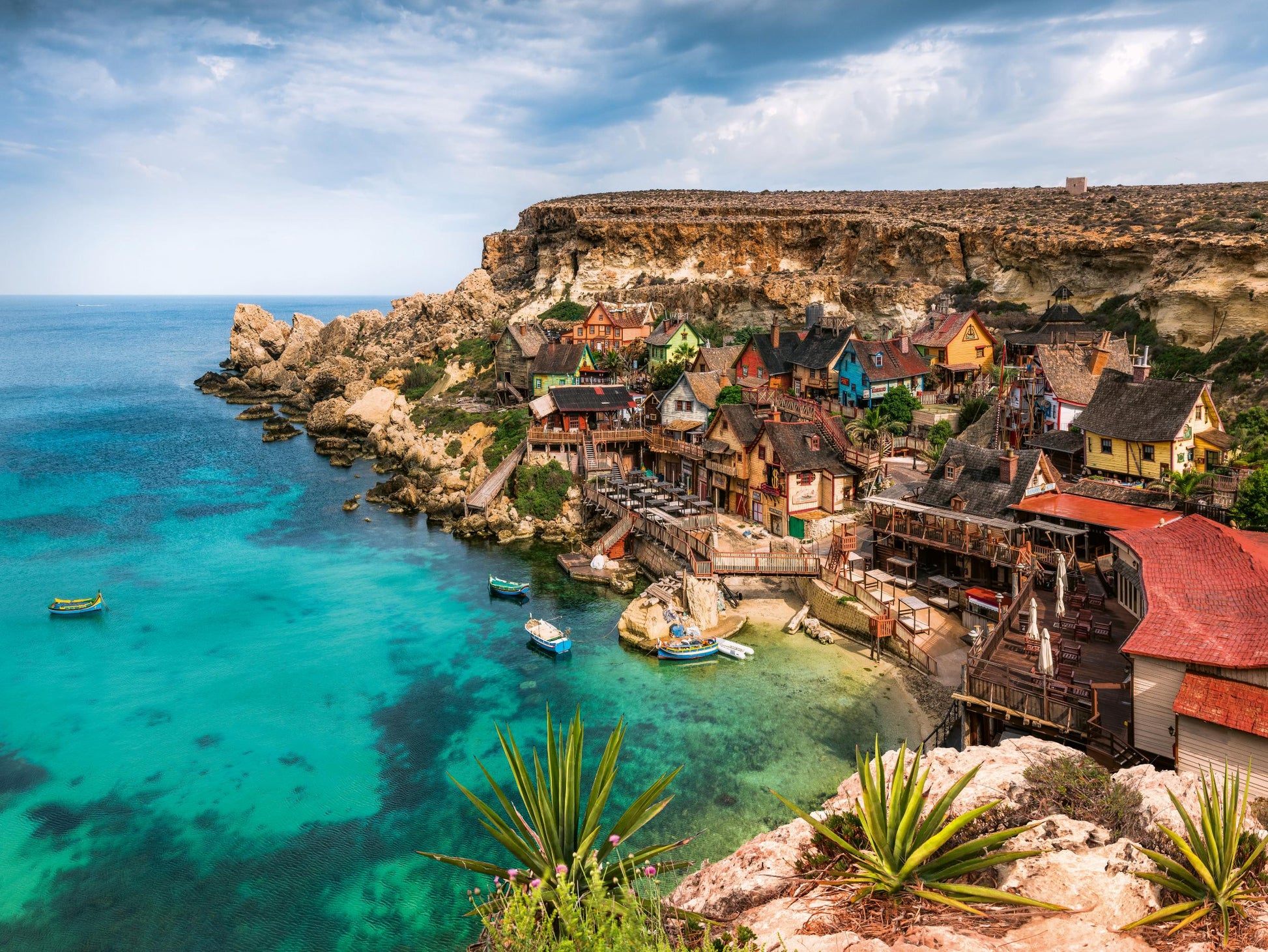 1500 Piece Jigsaw Puzzle - Popeye Village, Malta