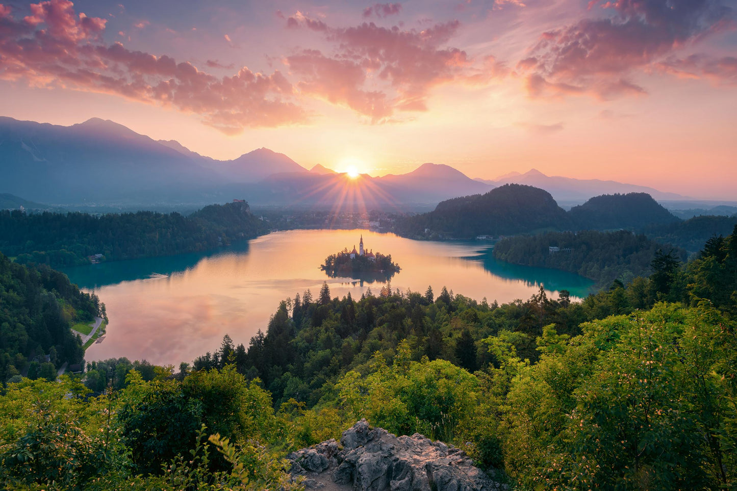 Toys 3000 Piece Puzzle - Lake Bled, Slovenia