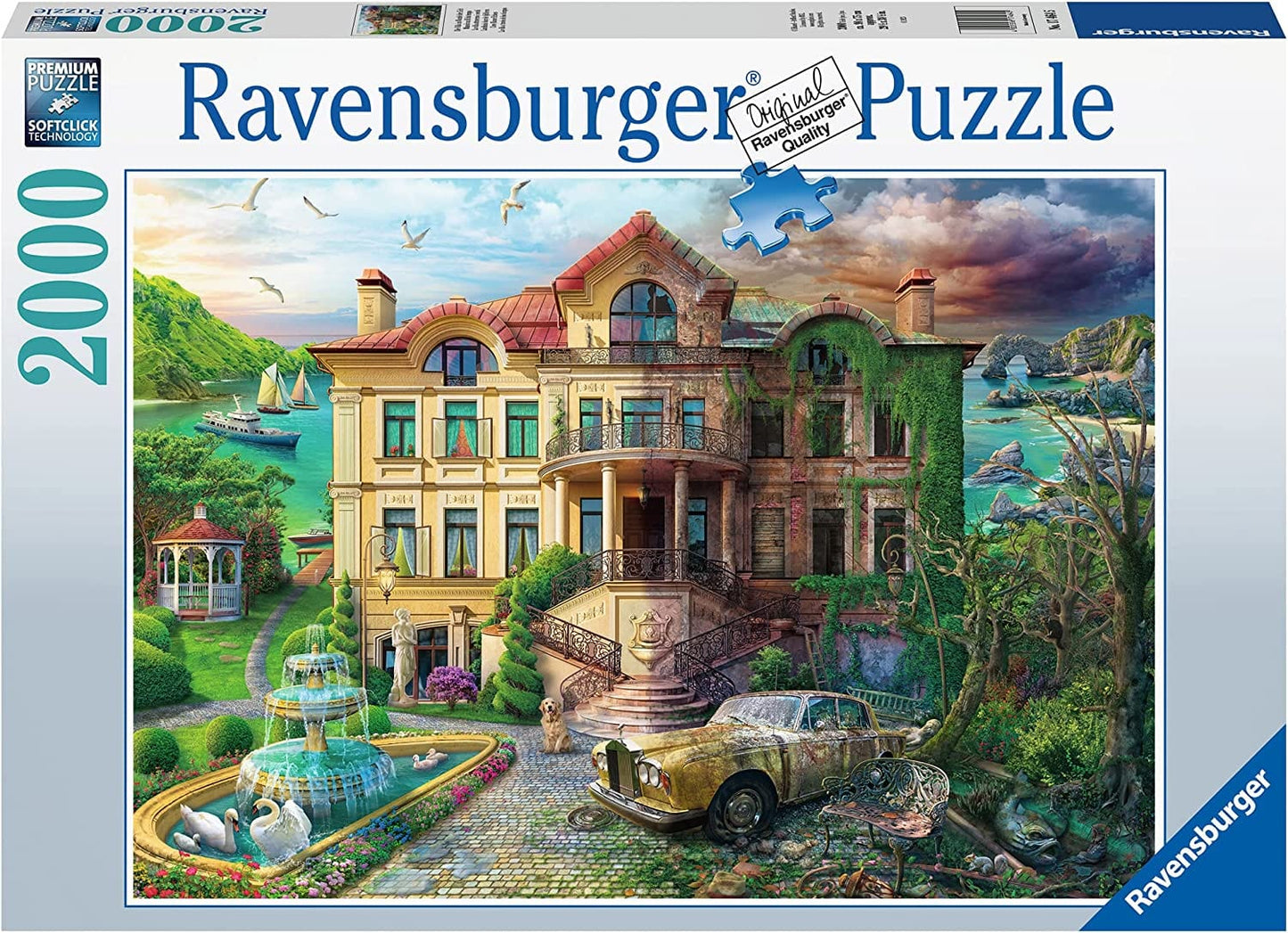 Toys Puzzle 2000 pcs - The villa through the ages