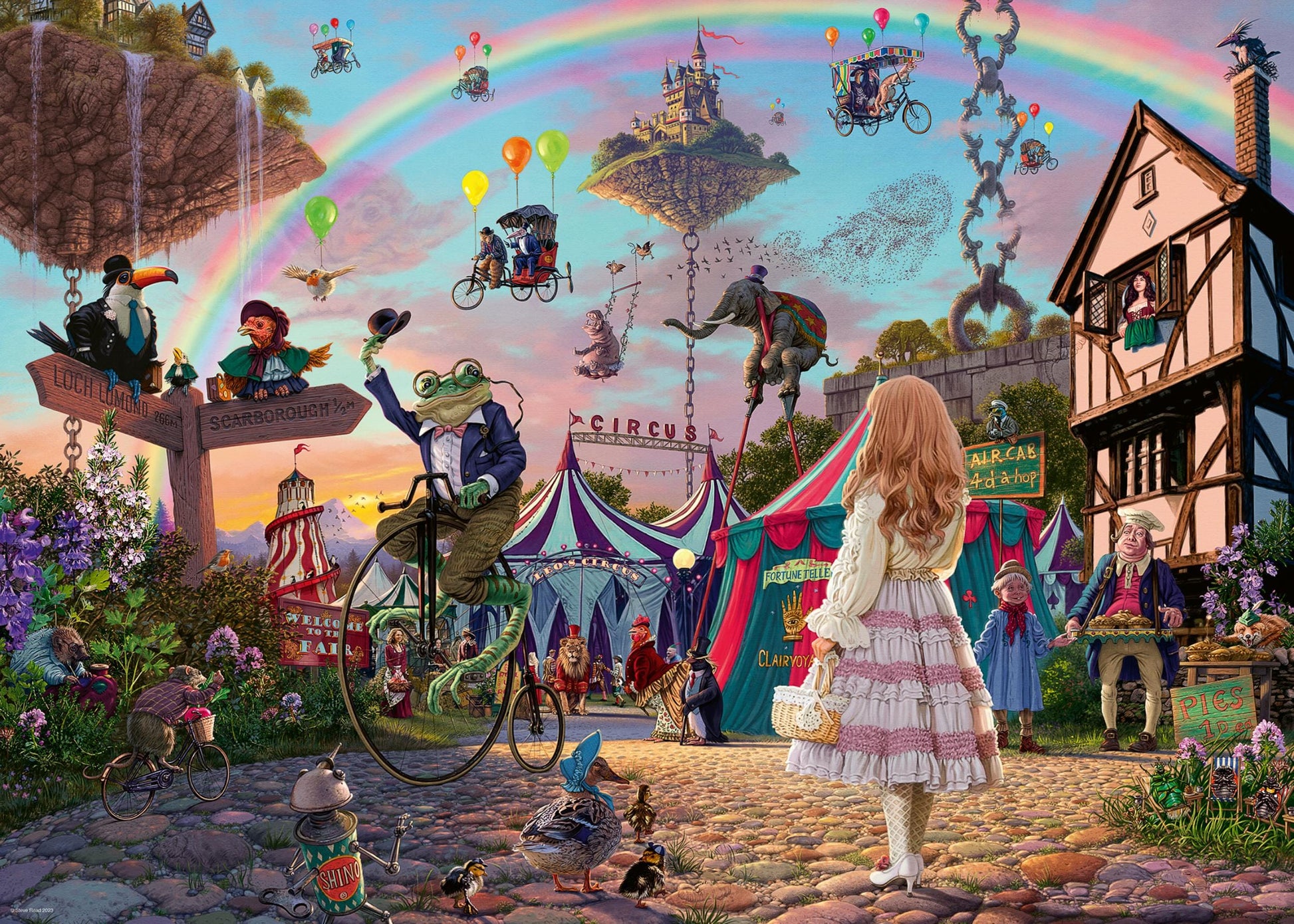 Toys Puzzle 1000 pcs - The magic circus
