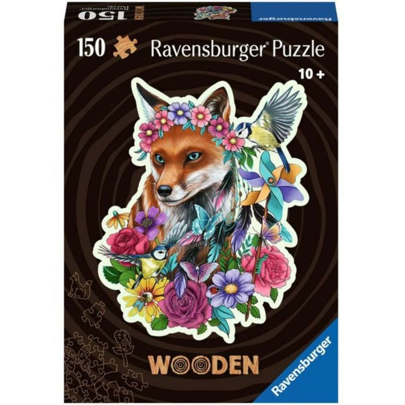 Toys 150 Piece Wooden Puzzle - Fox