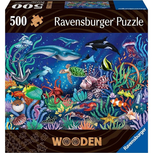 Toys 500 Wooden Puzzle - Seabed