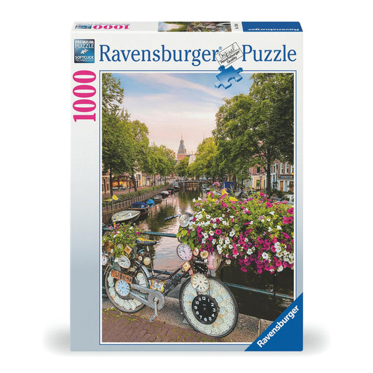 Toys Puzzle 1000 pieces - Photo - Amsterdam bicycles