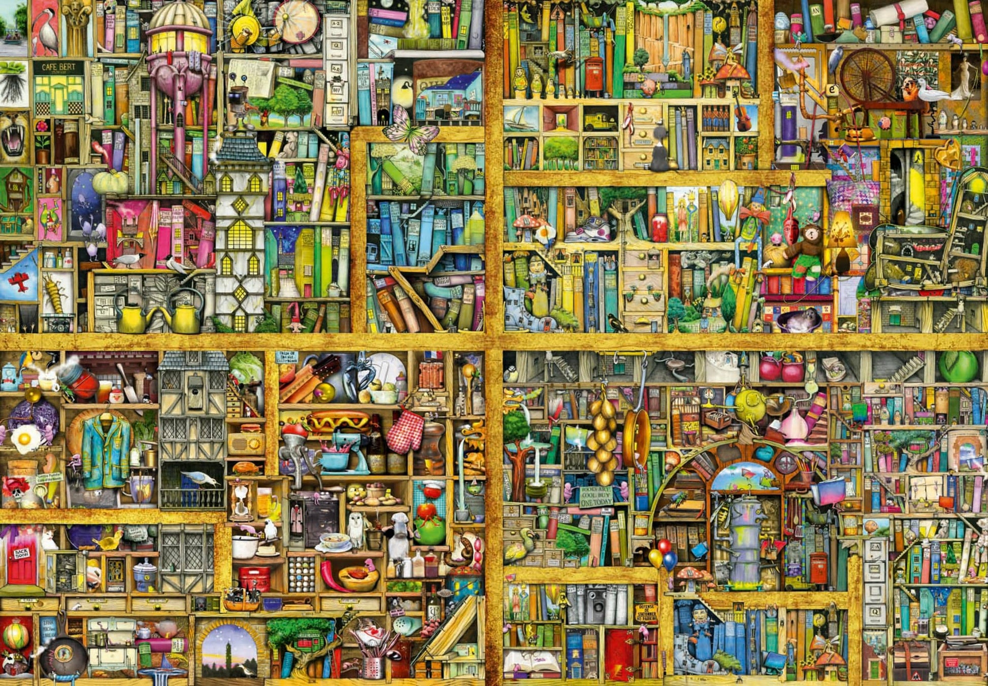 Toys 18000 Piece Puzzle - The Magic Bookcase