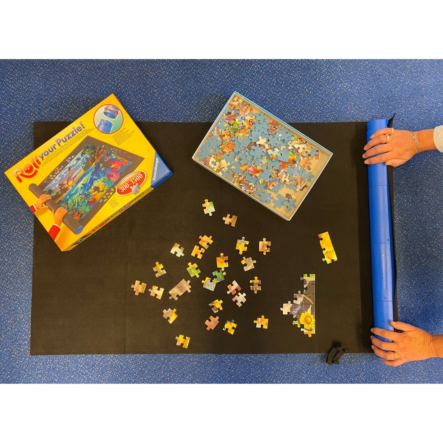 Toys New Roll Your Puzzle - 300-1500 Piece Puzzle Mat