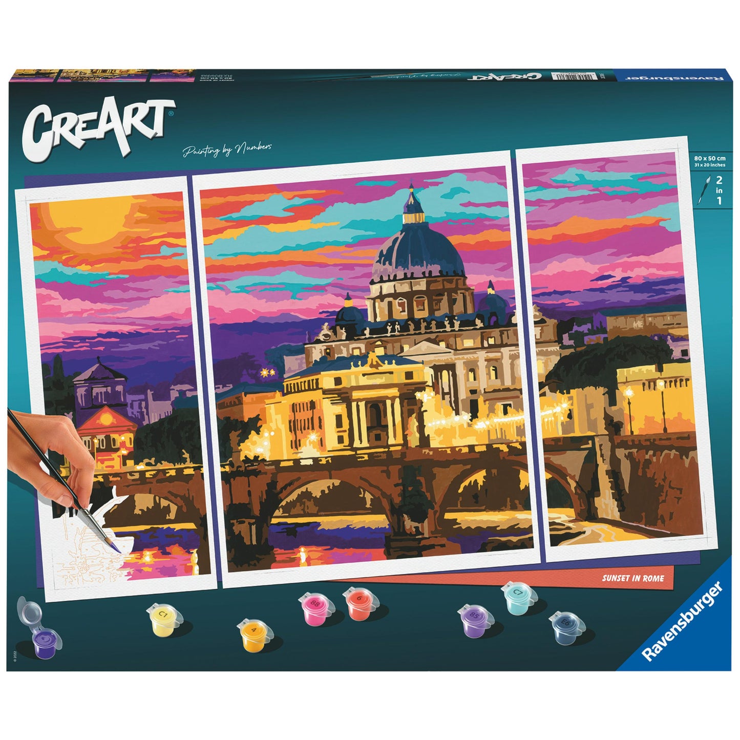 Toys CreArt Premium Series Triptych - Rome