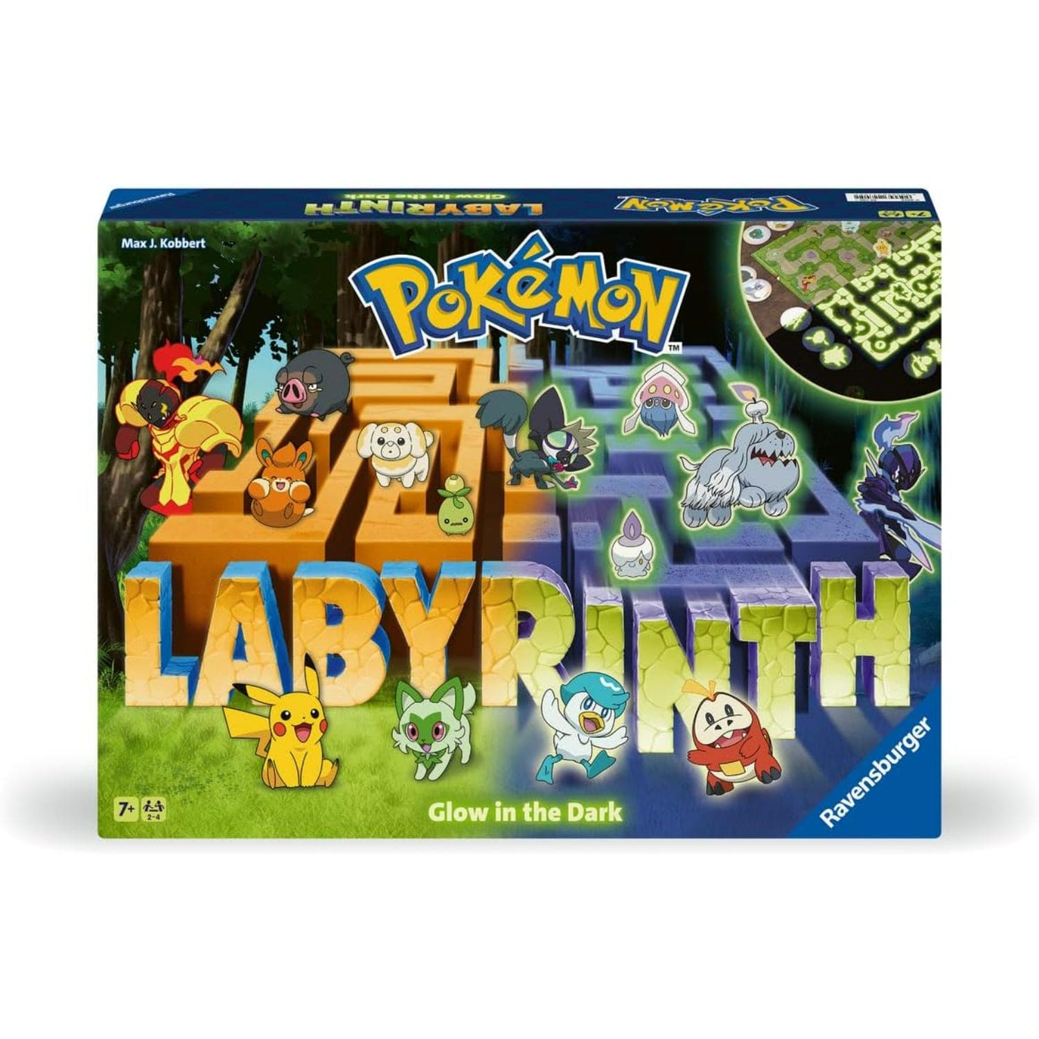 Toys Pokemon Labyrinth Glow in the Dark