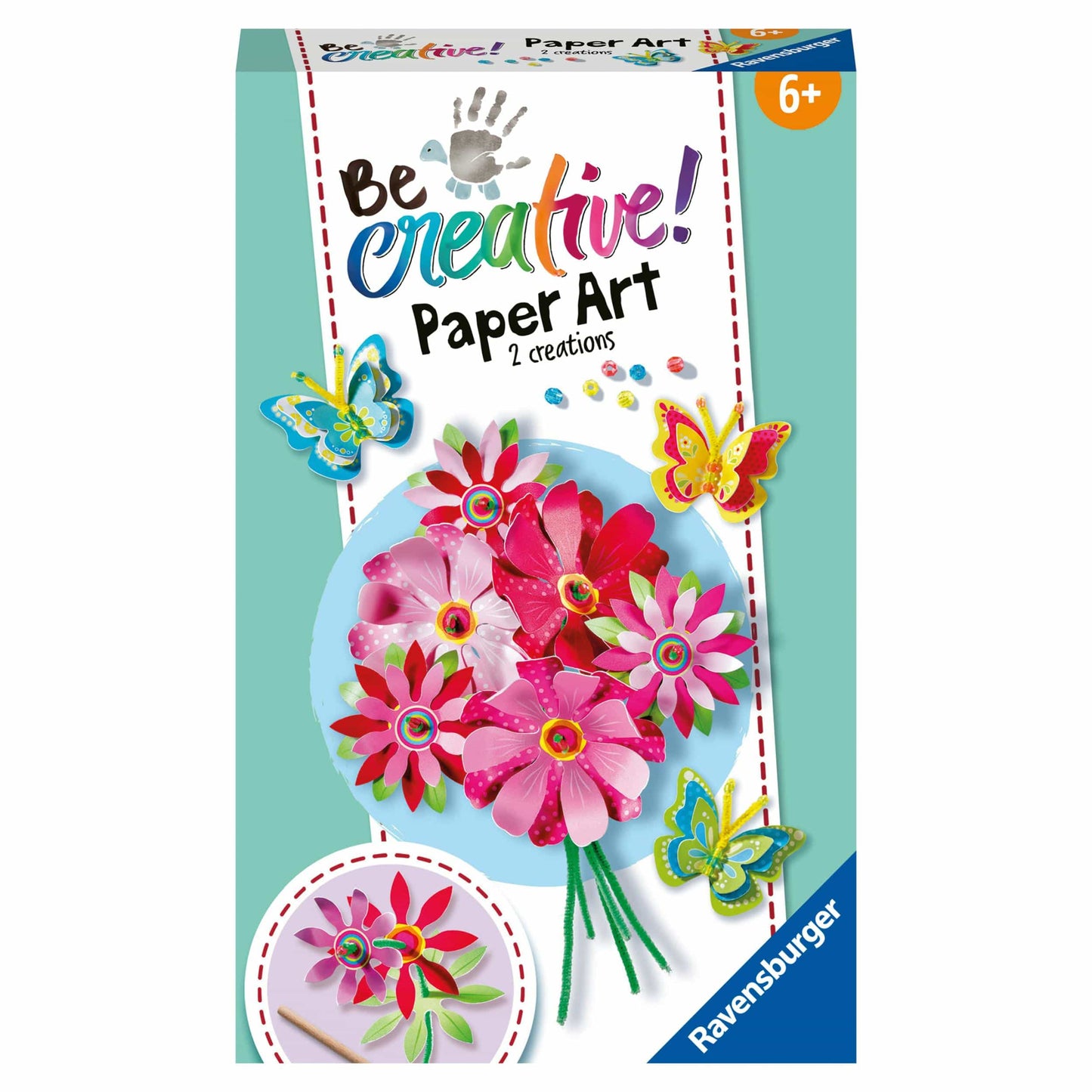 Toys Be Creative Mini: Paper Art Flower & Butterfly