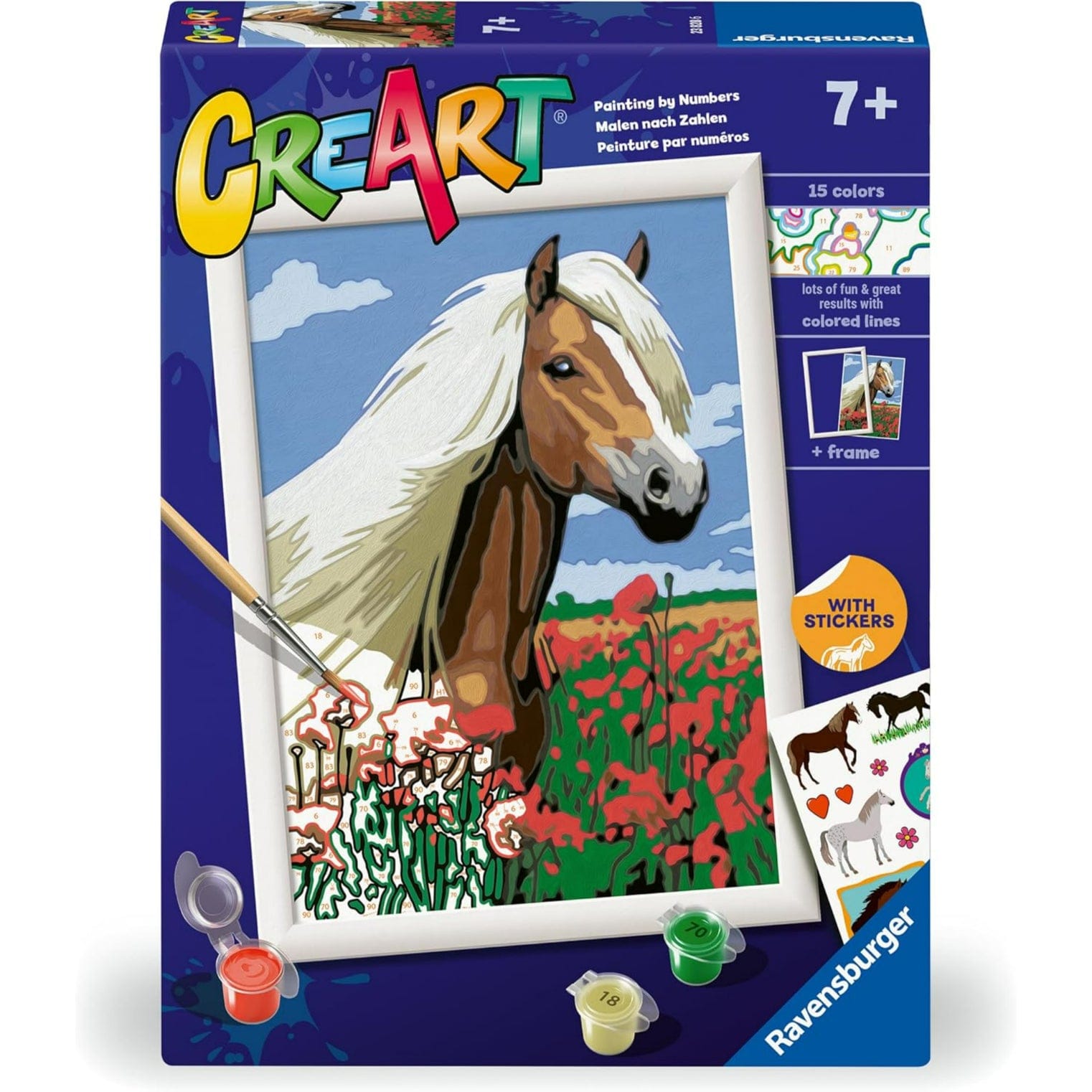 Toys CreArt Serie D Classic - Haflinger Horse