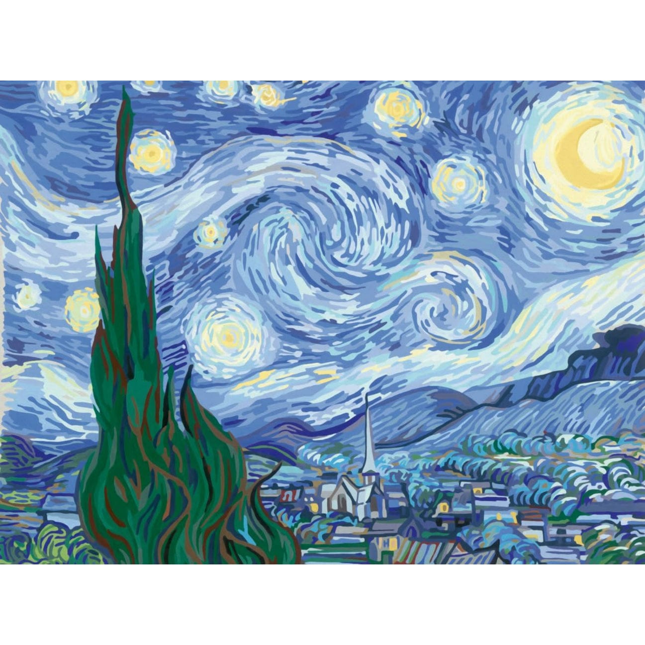 Toys CreArt Serie B Canvas - Van Gogh: Starry Night