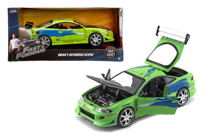 Fast & Furious Mitsubishi - Eclipse 1995 Scala 1:24 Diecast