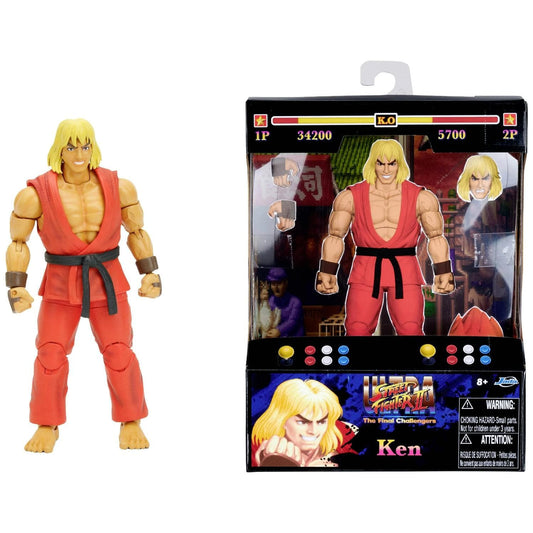 Toys Street Fighter II Ken Character cm. 15