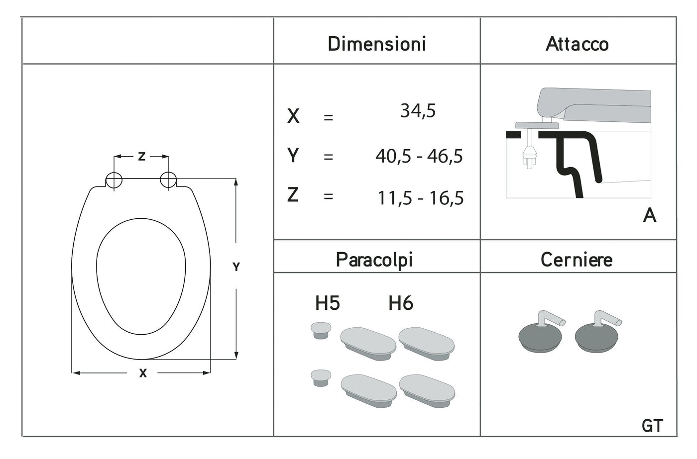 White oval-shaped heat-conductive toilet seat cover, fixed from below with stainless steel screws