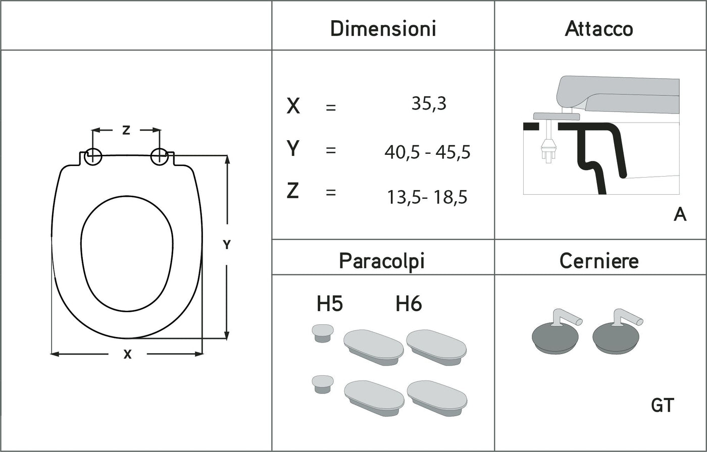 Oval-shaped, heat-resistant, white, lute-shaped toilet seat cover with under-mount fixing and stainless steel ring