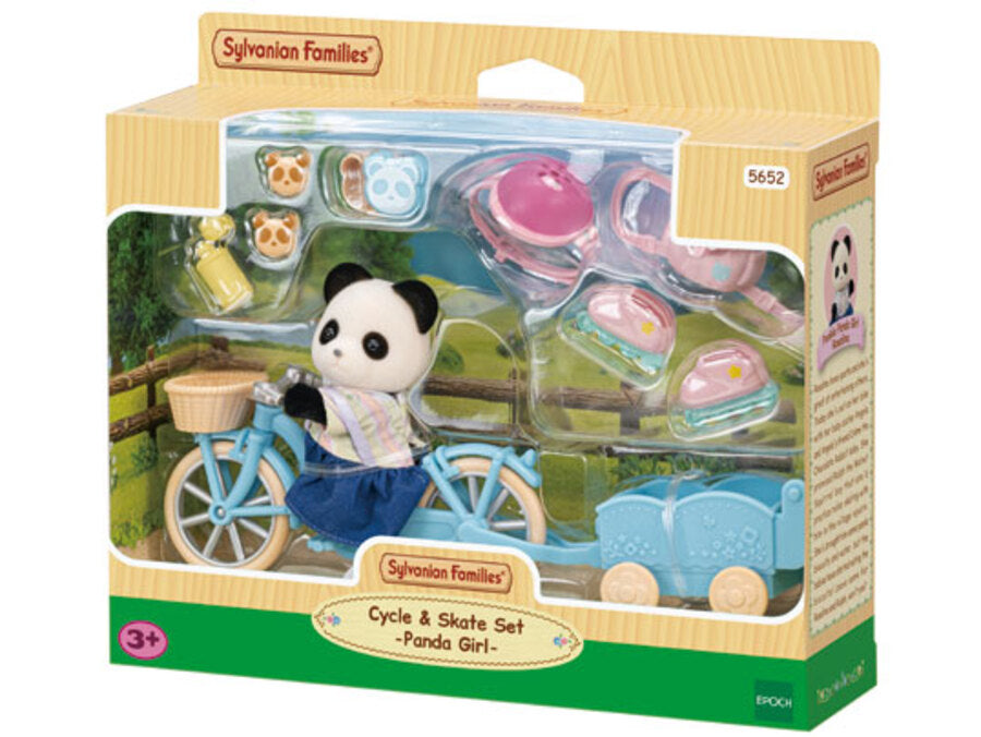 Bike and Skates Set - Panda girl